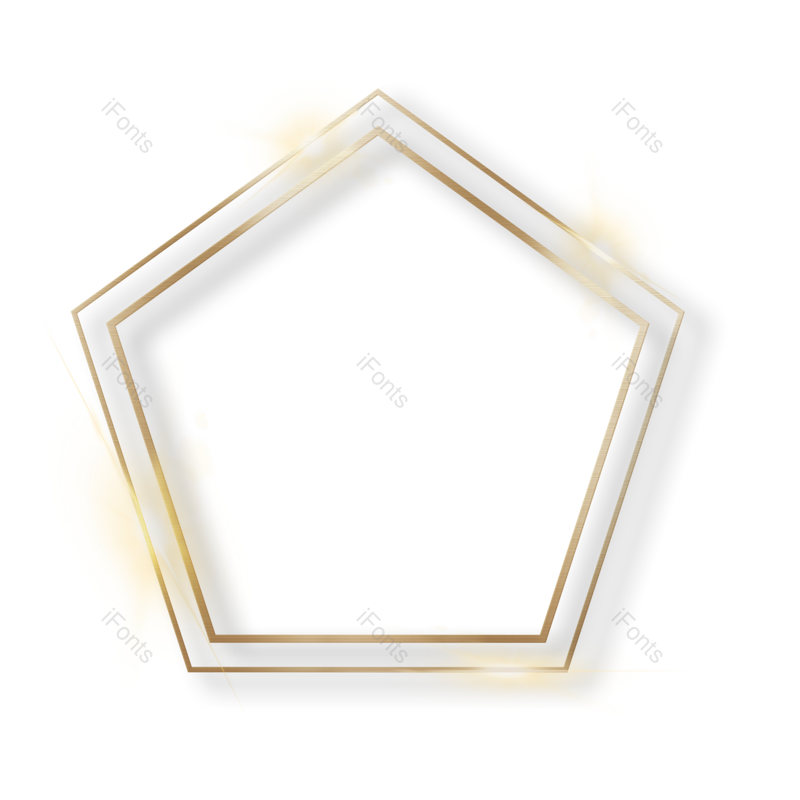 边框图片,简约元素,金属PNG,渐变免抠素材